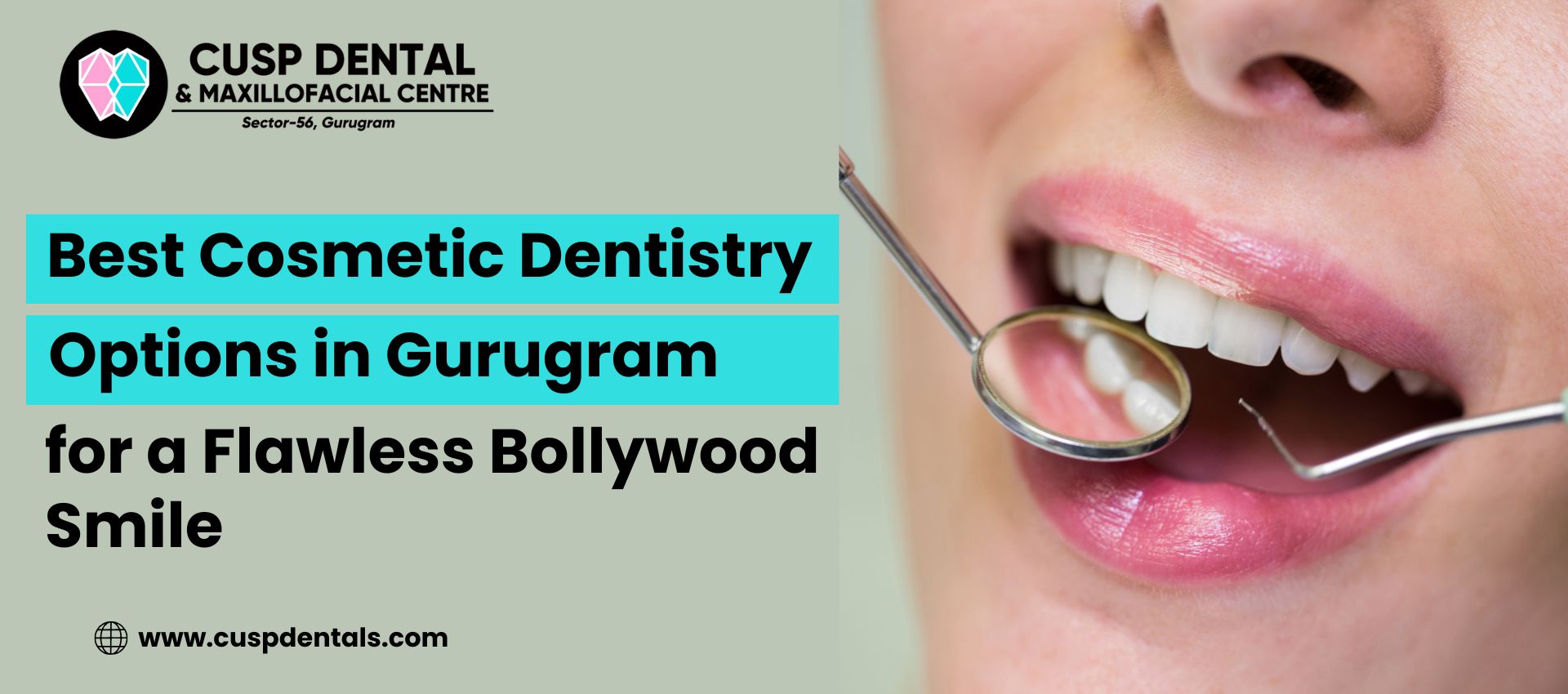 Best Cosmetic Dentistry Options in Gurugram for a Flawless Bollywood Smile
